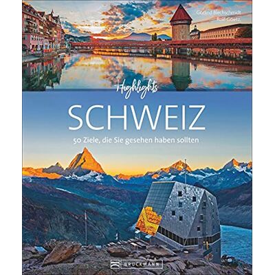 Rolf Goetz - Bildband 50 Highlights: Highlights Schweiz. 50 Ziele, die Sie gesehen haben sollten. Von Zürich über Bern bis Genf. Mit Insidertipps, nützlichen Adressen und Routenvorschlägen - Preis vom 24.06.2026 19:44:00 h Rolf Goetz - Bildband 50 Highlights: Highlights Schweiz. 50 Ziele, die Sie gesehen haben sollten. Von Zürich über Bern bis Genf. Mit Insidertipps, nützlichen Adressen und Routenvorschlägen - Preis vom 24.06.2026 19:44:00 h