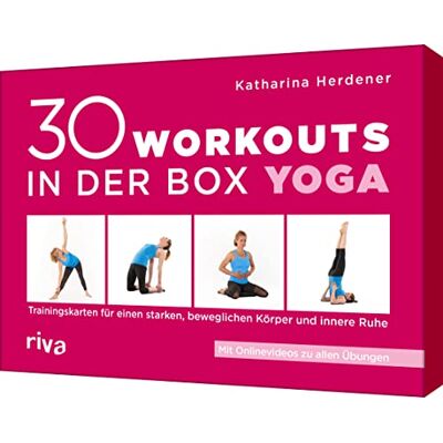 Katharina Herdener - 30 Workouts in der Box – Yoga: Trainingskarten für einen starken, beweglichen Körper und innere Ruhe. Mit Onlinevideos zu allen Übungen - Preis vom 24.06.2026 07:42:13 h Katharina Herdener - 30 Workouts in der Box – Yoga: Trainingskarten für einen starken, beweglichen Körper und innere Ruhe. Mit Onlinevideos zu allen Übungen - Preis vom 24.06.2026 07:42:13 h
