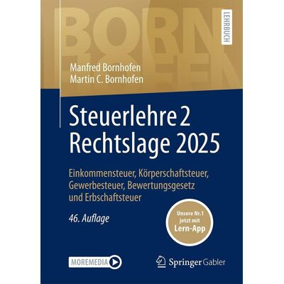 Manfred Bornhofen - Steuerlehre 2 Rechtslage 2025 - Preis vom 18.06.2026 05:44:55 h Manfred Bornhofen - Steuerlehre 2 Rechtslage 2025 - Preis vom 18.06.2026 05:44:55 h
