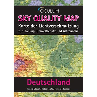 Ronald Stoyan - Sky Quality Map Deutschland: Karte der Lichtverschmutzung für Planung, Umweltschutz und Astronomie - Preis vom 26.06.2026 07:41:50 h Ronald Stoyan - Sky Quality Map Deutschland: Karte der Lichtverschmutzung für Planung, Umweltschutz und Astronomie - Preis vom 26.06.2026 07:41:50 h
