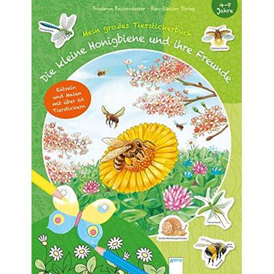 Friederun Reichenstetter - Die kleine Honigbiene und ihre Freunde: Mein großes Tierstickerbuch - Preis vom 24.06.2026 19:44:00 h Friederun Reichenstetter - Die kleine Honigbiene und ihre Freunde: Mein großes Tierstickerbuch - Preis vom 24.06.2026 19:44:00 h