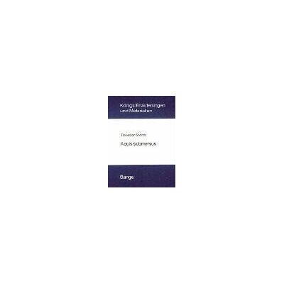 Storm Königs Erläuterungen und Materialien: Aquis submersus - Preis vom 24.06.2026 07:42:13 h Storm Königs Erläuterungen und Materialien: Aquis submersus - Preis vom 24.06.2026 07:42:13 h