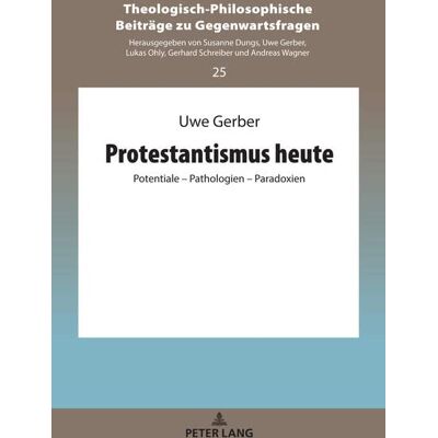 Gerber Protestantismus heute: Potentiale – Pathologien – Paradoxien (Theologisch-Philosophische Beiträge zu Gegenwartsfragen, Band 25) - Preis vom 22.06.2026 11:45:37 h Gerber Protestantismus heute: Potentiale – Pathologien – Paradoxien (Theologisch-Philosophische Beiträge zu Gegenwartsfragen, Band 25) - Preis vom 22.06.2026 11:45:37 h
