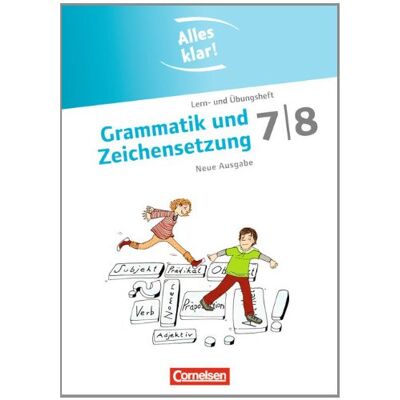 Ann-Christin Maempel - Alles klar! - Deutsch - Sekundarstufe I - Neue Ausgabe: 7./8. Schuljahr - Grammatik und Zeichensetzung: Lern- und Übungsheft mit beigelegtem Lösungsheft - Preis vom 07.08.2026 11:47:26 h Ann-Christin Maempel - Alles klar! - Deutsch - Sekundarstufe I - Neue Ausgabe: 7./8. Schuljahr - Grammatik und Zeichensetzung: Lern- und Übungsheft mit beigelegtem Lösungsheft - Preis vom 07.08.2026 11:47:26 h