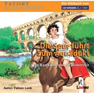 Fabian Lenk - CD WISSEN Junior - TATORT GESCHICHTE - Die Spur führt zum Aquädukt. Ein Ratekrimi aus der Römerzeit, 2 CDs - Preis vom 25.06.2026 23:23:36 h Fabian Lenk - CD WISSEN Junior - TATORT GESCHICHTE - Die Spur führt zum Aquädukt. Ein Ratekrimi aus der Römerzeit, 2 CDs - Preis vom 25.06.2026 23:23:36 h