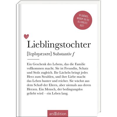 Lieblingstochter (Substantiv, f) - Preis vom 17.06.2026 05:34:31 h Lieblingstochter (Substantiv, f) - Preis vom 17.06.2026 05:34:31 h