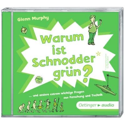 Glenn Murphy - Warum ist Schnodder grün?: Szenische Lesung mit Geräuschen und Musik - Preis vom 22.06.2026 23:23:57 h Glenn Murphy - Warum ist Schnodder grün?: Szenische Lesung mit Geräuschen und Musik - Preis vom 22.06.2026 23:23:57 h