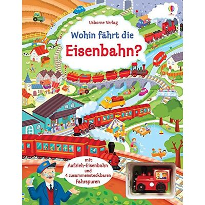 Fiona Watt - Wohin fährt die Eisenbahn?: mit Fahrspuren und Aufzieh-Spielzeug - Preis vom 20.06.2026 05:23:55 h Fiona Watt - Wohin fährt die Eisenbahn?: mit Fahrspuren und Aufzieh-Spielzeug - Preis vom 20.06.2026 05:23:55 h