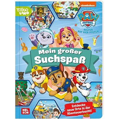 PAW Patrol: Mein großer Suchspaß: Buntes Wimmelbuch mit allen Hunden (ab 3 Jahren) - Preis vom 23.06.2026 11:45:09 h PAW Patrol: Mein großer Suchspaß: Buntes Wimmelbuch mit allen Hunden (ab 3 Jahren) - Preis vom 23.06.2026 11:45:09 h