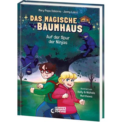 Osborne, Mary Pope - Das magische Baumhaus (Comic-Buchreihe, Band 5) - Auf der Spur der Ninjas: Reise mit Anne und Philipp in die Zeit des alten Japans - Comic-Buch für Kinder ab 7 Jahren - Preis vom 22.06.2026 23:23:57 h Osborne, Mary Pope - Das magische Baumhaus (Comic-Buchreihe, Band 5) - Auf der Spur der Ninjas: Reise mit Anne und Philipp in die Zeit des alten Japans - Comic-Buch für Kinder ab 7 Jahren - Preis vom 22.06.2026 23:23:57 h