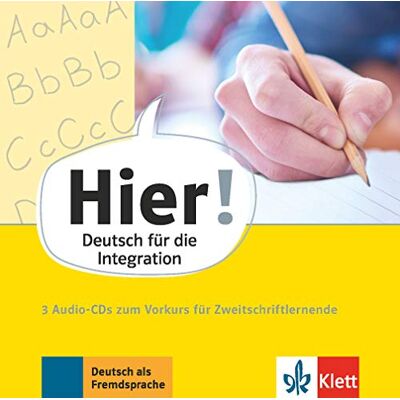 Alexis Feldmeier García - Hier! Vorkurs: Deutsch für die Integration. 3 Audio-CDs zum Vorkurs für Zweitschriftlernende (Hier! / Deutsch für die Integration) - Preis vom 24.06.2026 19:44:00 h Alexis Feldmeier García - Hier! Vorkurs: Deutsch für die Integration. 3 Audio-CDs zum Vorkurs für Zweitschriftlernende (Hier! / Deutsch für die Integration) - Preis vom 24.06.2026 19:44:00 h