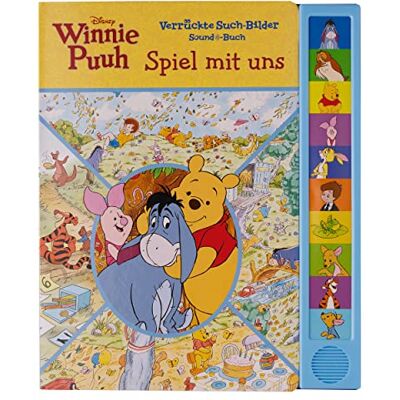 Disney Winnie Puuh - Spiel mit uns - Pappbilderbuch mit 7 Wimmelbildern und 10 Sounds - Preis vom 21.06.2026 05:42:24 h Disney Winnie Puuh - Spiel mit uns - Pappbilderbuch mit 7 Wimmelbildern und 10 Sounds - Preis vom 21.06.2026 05:42:24 h