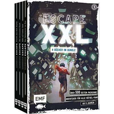 Lylian - Escape XXL – über 500 Seiten packende Abenteuer für alle Rätsel-Fans ab 9 Jahren (Band 1): 4 Bücher im Bundle: Escape Games für 1 oder mehrere Spieler*innen – mit ausklappbaren Karten - Preis vom 24.06.2026 07:42:13 h Lylian - Escape XXL – über 500 Seiten packende Abenteuer für alle Rätsel-Fans ab 9 Jahren (Band 1): 4 Bücher im Bundle: Escape Games für 1 oder mehrere Spieler*innen – mit ausklappbaren Karten - Preis vom 24.06.2026 07:42:13 h