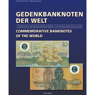 Gerber Gedenkbanknoten der Welt - Commemorative Banknotes of the World: Katalog mit aktuellen Bewertungen - Catalogue and Price Guide - Preis vom 21.06.2026 05:42:24 h Gerber Gedenkbanknoten der Welt - Commemorative Banknotes of the World: Katalog mit aktuellen Bewertungen - Catalogue and Price Guide - Preis vom 21.06.2026 05:42:24 h