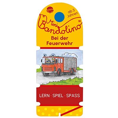 Christine Morton - Mini Bandolino. Bei der Feuerwehr: Lernspiel mit Lösungskontrolle für Kinder ab 3 Jahren - Preis vom 21.06.2026 05:42:24 h Christine Morton - Mini Bandolino. Bei der Feuerwehr: Lernspiel mit Lösungskontrolle für Kinder ab 3 Jahren - Preis vom 21.06.2026 05:42:24 h