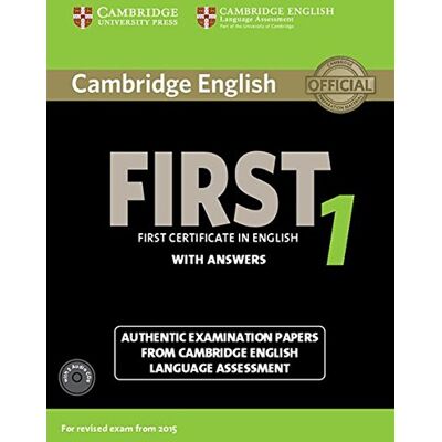 Cambridge English First 1 for updated exam: Student's Book with answers and downloadable audio - Preis vom 16.06.2026 05:30:18 h Cambridge English First 1 for updated exam: Student's Book with answers and downloadable audio - Preis vom 16.06.2026 05:30:18 h