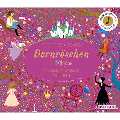 Jessica Courtney-Tickle - Peter Tschaikowsky. Dornröschen: Ein Musik-Bilderbuch zum Hören mit 10 Soundmodulen (Prestel junior Sound-Bücher, Band 8) - Preis vom 24.06.2026 07:42:13 h Jessica Courtney-Tickle - Peter Tschaikowsky. Dornröschen: Ein Musik-Bilderbuch zum Hören mit 10 Soundmodulen (Prestel junior Sound-Bücher, Band 8) - Preis vom 24.06.2026 07:42:13 h