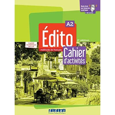 Édito A2, 2e édition: Méthode de français. Cahier d'activités + code numérique - Preis vom 17.06.2026 05:34:31 h Édito A2, 2e édition: Méthode de français. Cahier d'activités + code numérique - Preis vom 17.06.2026 05:34:31 h