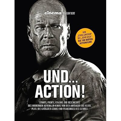 Cinema - Das Kino-Magazin - Cinema präsentiert: Und... Action! - Stunts, Fights, Crashs: Die Geschichte des modernen Adrenalin-Kinos von den Anfängen bis heute: Plus: Die größten Stars und Franchises des Genres - Preis vom 22.06.2026 23:23:57 h Cinema - Das Kino-Magazin - Cinema präsentiert: Und... Action! - Stunts, Fights, Crashs: Die Geschichte des modernen Adrenalin-Kinos von den Anfängen bis heute: Plus: Die größten Stars und Franchises des Genres - Preis vom 22.06.2026 23:23:57 h