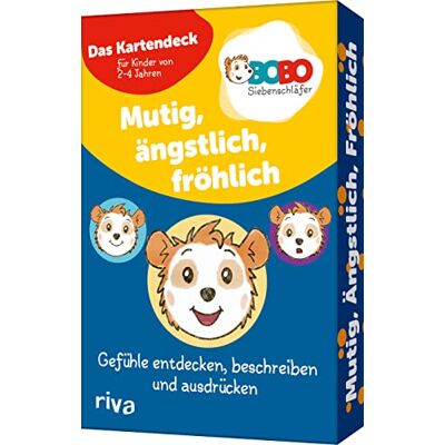Bobo Siebenschläfer – Mutig, ängstlich, fröhlich: Gefühle entdecken, beschreiben und ausdrücken – Das Kartendeck für Kinder von 2-4 Jahren - Preis vom 24.06.2026 07:42:13 h Bobo Siebenschläfer – Mutig, ängstlich, fröhlich: Gefühle entdecken, beschreiben und ausdrücken – Das Kartendeck für Kinder von 2-4 Jahren - Preis vom 24.06.2026 07:42:13 h