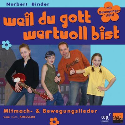 Norbert Binder - Weil du Gott wertvoll bist (CD): Mitmach- und Bewegungslieder - Preis vom 23.06.2026 11:45:09 h Norbert Binder - Weil du Gott wertvoll bist (CD): Mitmach- und Bewegungslieder - Preis vom 23.06.2026 11:45:09 h