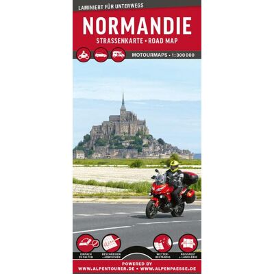 MoTourMedia - MoTourMaps Normandie 1:300.000: reißfest • wasserfest • beschreibbar: Laminierte Straßenkarte für unterwegs (MOTOURMAPS: Laminierte Straßenkarten für unterwegs) - Preis vom 17.06.2026 05:34:31 h MoTourMedia - MoTourMaps Normandie 1:300.000: reißfest • wasserfest • beschreibbar: Laminierte Straßenkarte für unterwegs (MOTOURMAPS: Laminierte Straßenkarten für unterwegs) - Preis vom 17.06.2026 05:34:31 h