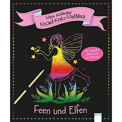 Nicola Dehmer - Mein schönster Krickel-Kratz-Malblock. Feen und Elfen - Preis vom 07.08.2026 11:47:26 h Nicola Dehmer - Mein schönster Krickel-Kratz-Malblock. Feen und Elfen - Preis vom 07.08.2026 11:47:26 h