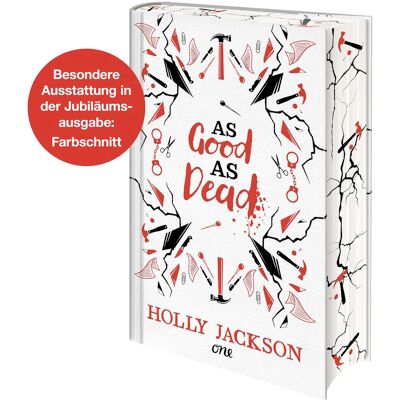 Jackson As Good as Dead: Wunderschöne Schmuckausgabe der hoch spannenden Krimi-Reihe für Jugendliche - mit Farbschnitt! Das perfekte Geschenk für alle ... (A Good Girl's Guide to Murder, Band 3) - Preis vom 17.06.2026 05:34:31 h Jackson As Good as Dead: Wunderschöne Schmuckausgabe der hoch spannenden Krimi-Reihe für Jugendliche - mit Farbschnitt! Das perfekte Geschenk für alle ... (A Good Girl's Guide to Murder, Band 3) - Preis vom 17.06.2026 05:34:31 h