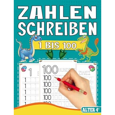 Creative Zahlen Schreiben Lernen - Vorschul-Übungsheft für Jungen mit Dinosaurier-Motiven!: Spielerisch Zahlen lernen ab 4 Jahre für Vorschule und 1. Klasse. - Preis vom 22.06.2026 23:23:57 h Creative Zahlen Schreiben Lernen - Vorschul-Übungsheft für Jungen mit Dinosaurier-Motiven!: Spielerisch Zahlen lernen ab 4 Jahre für Vorschule und 1. Klasse. - Preis vom 22.06.2026 23:23:57 h