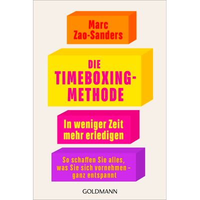 Marc Die Timeboxing-Methode: In weniger Zeit mehr erledigen - So schaffen Sie alles, was Sie sich vornehmen – ganz entspannt - Preis vom 17.06.2026 05:34:31 h Marc Die Timeboxing-Methode: In weniger Zeit mehr erledigen - So schaffen Sie alles, was Sie sich vornehmen – ganz entspannt - Preis vom 17.06.2026 05:34:31 h