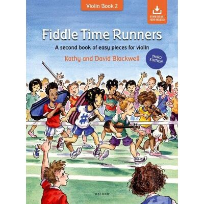 Kathy Blackwell - Fiddle Time Runners: A second book of easy pieces for violin - Preis vom 07.08.2026 11:47:26 h Kathy Blackwell - Fiddle Time Runners: A second book of easy pieces for violin - Preis vom 07.08.2026 11:47:26 h
