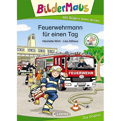 Henriette Wich - Bildermaus - Feuerwehrmann für einen Tag: Mit Bildern lesen lernen - Preis vom 22.06.2026 23:23:57 h Henriette Wich - Bildermaus - Feuerwehrmann für einen Tag: Mit Bildern lesen lernen - Preis vom 22.06.2026 23:23:57 h
