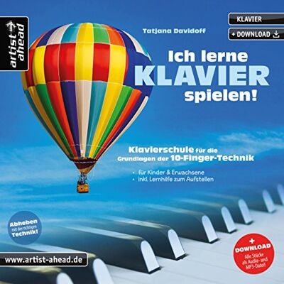 Tatjana Davidoff - Ich lerne Klavier spielen! Klavierschule für die Grundlagen der 10-Finger-Technik - für Kinder & Erwachsene (inkl. Download). Lehrbuch. Musiknoten für Piano. - Preis vom 21.06.2026 05:42:24 h Tatjana Davidoff - Ich lerne Klavier spielen! Klavierschule für die Grundlagen der 10-Finger-Technik - für Kinder & Erwachsene (inkl. Download). Lehrbuch. Musiknoten für Piano. - Preis vom 21.06.2026 05:42:24 h