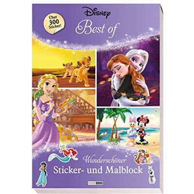 Panini - Disney Best of: Wunderschöner Sticker- und Malblock: über 300 Sticker! - Preis vom 24.06.2026 07:42:13 h Panini - Disney Best of: Wunderschöner Sticker- und Malblock: über 300 Sticker! - Preis vom 24.06.2026 07:42:13 h