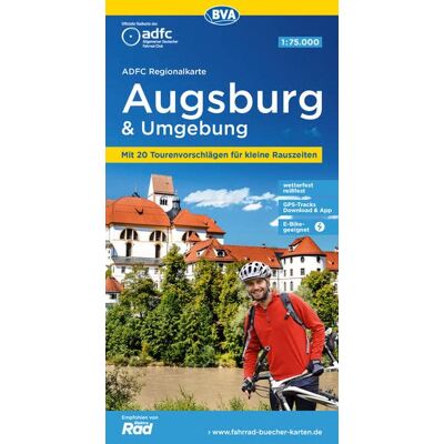 Allgemeiner Deutscher Fahrrad-Club e.V. (ADFC) - ADFC-Regionalkarte Augsburg und Umgebung, 1:75.000, mit Tagestourenvorschlägen, reiß- und wetterfest, E-Bike-geeignet, GPS-Tracks-Download (ADFC-Regionalkarte 1:75000) - Preis vom 20.06.2026 05:23:55 h Allgemeiner Deutscher Fahrrad-Club e.V. (ADFC) - ADFC-Regionalkarte Augsburg und Umgebung, 1:75.000, mit Tagestourenvorschlägen, reiß- und wetterfest, E-Bike-geeignet, GPS-Tracks-Download (ADFC-Regionalkarte 1:75000) - Preis vom 20.06.2026 05:23:55 h