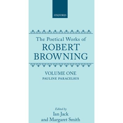 Robert Browning - The Poetical Works of Robert Browning: Volume I: Pauline and Paracelsus (Oxford English Texts) - Preis vom 22.09.2026 03:35:57 h Robert Browning - The Poetical Works of Robert Browning: Volume I: Pauline and Paracelsus (Oxford English Texts) - Preis vom 22.09.2026 03:35:57 h