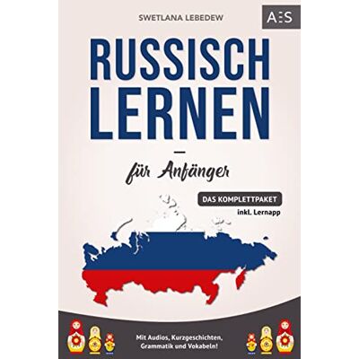 Swetlana Lebedew - Russisch lernen für Anfänger: Russisch mit Leichtigkeit verstehen und fließend sprechen lernen! (Das Komplettpaket mit Audios, Kurzgeschichten, Grammatik und Vokabeln) - Preis vom 20.06.2026 05:23:55 h Swetlana Lebedew - Russisch lernen für Anfänger: Russisch mit Leichtigkeit verstehen und fließend sprechen lernen! (Das Komplettpaket mit Audios, Kurzgeschichten, Grammatik und Vokabeln) - Preis vom 20.06.2026 05:23:55 h
