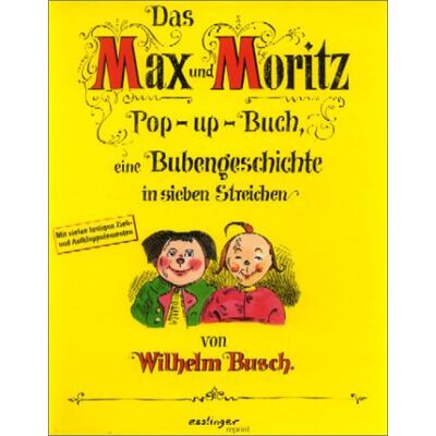 Wilhelm Busch - Das Max und Moritz Pop-up-Buch: Eine Bubengeschichte in sieben Streichen - Preis vom 22.06.2026 23:23:57 h Wilhelm Busch - Das Max und Moritz Pop-up-Buch: Eine Bubengeschichte in sieben Streichen - Preis vom 22.06.2026 23:23:57 h