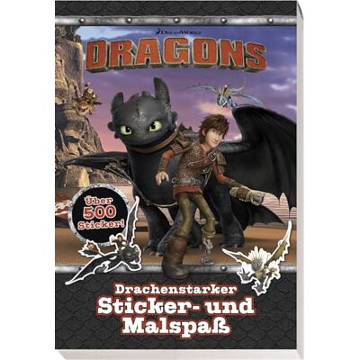 Panini - Dragons: Drachenstarker Sticker- und Malspaß: Sticker- und Malblock - Preis vom 24.06.2026 07:42:13 h Panini - Dragons: Drachenstarker Sticker- und Malspaß: Sticker- und Malblock - Preis vom 24.06.2026 07:42:13 h