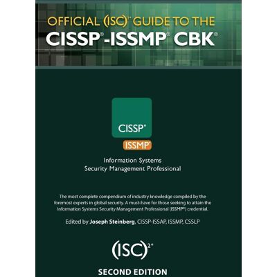 Joseph Steinberg - Official (ISC)2 Guide to the CISSP-ISSMP CBK (Isc2 Press) - Preis vom 22.09.2026 03:35:57 h Joseph Steinberg - Official (ISC)2 Guide to the CISSP-ISSMP CBK (Isc2 Press) - Preis vom 22.09.2026 03:35:57 h