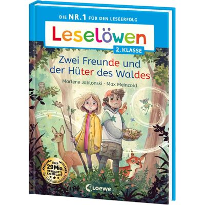 Marlene Jablonski - Leselöwen 2. Klasse - Zwei Freunde und der Hüter des Waldes: Die Nr. 1 für den Leseerfolg - Mit Leselernschrift ABeZeh - Erstlesebuch für Kinder ab 7 Jahren - Preis vom 17.06.2026 05:34:31 h Marlene Jablonski - Leselöwen 2. Klasse - Zwei Freunde und der Hüter des Waldes: Die Nr. 1 für den Leseerfolg - Mit Leselernschrift ABeZeh - Erstlesebuch für Kinder ab 7 Jahren - Preis vom 17.06.2026 05:34:31 h