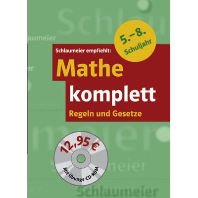 Bergmann Mathe komplett: Regeln und Gesetze. 5.-8. Schuljahr. Mit Übungs-CD-ROM - Preis vom 21.06.2026 05:42:24 h Bergmann Mathe komplett: Regeln und Gesetze. 5.-8. Schuljahr. Mit Übungs-CD-ROM - Preis vom 21.06.2026 05:42:24 h