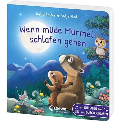 Katja Reider - Wenn müde Murmel schlafen gehen: Mit Ritualen zum Ein- und Durchschlafen - Gute-Nacht-Pappbilderbuch zum gemeinsamen Kuscheln und Vorlesen für Kinder ab 2 Jahren (Loewe von Anfang an) - Preis vom 24.06.2026 07:42:13 h Katja Reider - Wenn müde Murmel schlafen gehen: Mit Ritualen zum Ein- und Durchschlafen - Gute-Nacht-Pappbilderbuch zum gemeinsamen Kuscheln und Vorlesen für Kinder ab 2 Jahren (Loewe von Anfang an) - Preis vom 24.06.2026 07:42:13 h