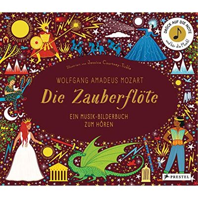 Jessica Courtney-Tickle - Wolfgang Amadeus Mozart. Die Zauberflöte: Ein Musik-Bilderbuch zum Hören mit 10 Soundmodulen (Prestel junior Sound-Bücher, Band 7) - Preis vom 23.06.2026 11:45:09 h Jessica Courtney-Tickle - Wolfgang Amadeus Mozart. Die Zauberflöte: Ein Musik-Bilderbuch zum Hören mit 10 Soundmodulen (Prestel junior Sound-Bücher, Band 7) - Preis vom 23.06.2026 11:45:09 h