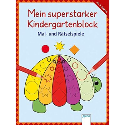 Carola Schäfer - Mein superstarker Kindergartenblock: Mal- und Rätselspiele - Preis vom 07.08.2026 11:47:26 h Carola Schäfer - Mein superstarker Kindergartenblock: Mal- und Rätselspiele - Preis vom 07.08.2026 11:47:26 h