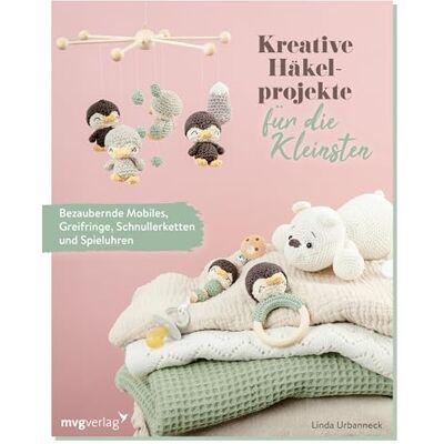 Linda Urbanneck - Kreative Häkelprojekte für die Kleinsten: Bezaubernde Mobiles, Greifringe, Schnullerketten und Spieluhren. Verschiedene Themenwelten für Babys häkeln: ... Lama, Exotische Vogelparty, Wald, Maritim - Preis vom 24.06.2026 19:44:00 h Linda Urbanneck - Kreative Häkelprojekte für die Kleinsten: Bezaubernde Mobiles, Greifringe, Schnullerketten und Spieluhren. Verschiedene Themenwelten für Babys häkeln: ... Lama, Exotische Vogelparty, Wald, Maritim - Preis vom 24.06.2026 19:44:00 h