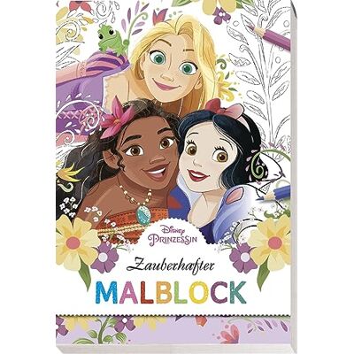 Disney Prinzessin: Zauberhafter Malblock: Block mit perforierten Seiten zum Heraustrennen - Preis vom 21.06.2026 05:42:24 h Disney Prinzessin: Zauberhafter Malblock: Block mit perforierten Seiten zum Heraustrennen - Preis vom 21.06.2026 05:42:24 h