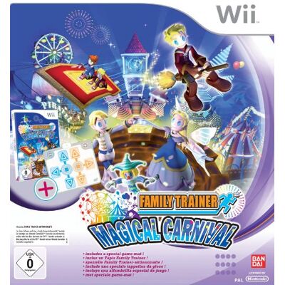 Bandai - Family Trainer - Magical Carnival (inkl. Aktionsmatte) Gamecube Anschluss benötigt - Preis vom 17.06.2026 05:34:31 h Bandai - Family Trainer - Magical Carnival (inkl. Aktionsmatte) Gamecube Anschluss benötigt - Preis vom 17.06.2026 05:34:31 h