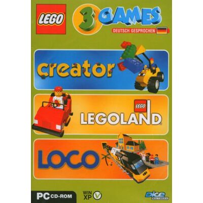 Dice - Lego 3 Games Pack (Creator / Legoland / Loco) - Preis vom 24.06.2026 19:44:00 h Dice - Lego 3 Games Pack (Creator / Legoland / Loco) - Preis vom 24.06.2026 19:44:00 h