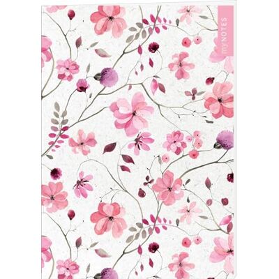 myNOTES Papeterie: Notizheft Blumenträume: Streublumen Heft liniert A5, florales Design, für Notizen und gute Ideen unterwegs - Preis vom 24.07.2026 15:47:24 h myNOTES Papeterie: Notizheft Blumenträume: Streublumen Heft liniert A5, florales Design, für Notizen und gute Ideen unterwegs - Preis vom 24.07.2026 15:47:24 h